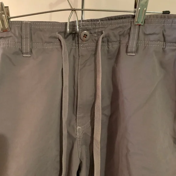 Island Republic Mens Gray Shorts With Drawstring Size 36W - Picture 2 of 5